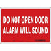 Safety Sign 7 in x 10 in Vinyl