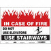 Safety Sign 10 in x 14 in Vinyl