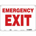 Safety Sign 10 in x 14 in Polyethylene