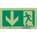 Safety Sign 4 1/2 in x 8 in Aluminum