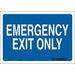 Safety Sign 7 in x 10 in Vinyl