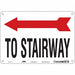 Safety Sign 7 in x 10 in Aluminum