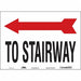 Safety Sign 10 in x 14 in Vinyl