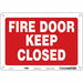J7052 Safety Sign 7 in x 10 in Aluminum