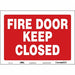 J7052 Safety Sign 10 in x 14 in Vinyl