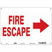 Safety Sign 10 in x 14 in Aluminum