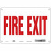 Safety Sign 7 in x 10 in Aluminum