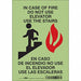 J9271 Safety Sign 10 in x 7 in Glow Vinyl