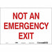 Safety Sign 7 in x 10 in Vinyl