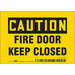 Safety Sign 3 1/2 in x 5 in Vinyl