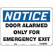 Safety Sign 10 in x 14 in Polyethylene