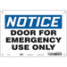 Safety Sign 7 in x 10 in Aluminum