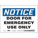 Safety Sign 5 in x 7 in Vinyl