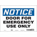Safety Sign 7 in x 10 in Vinyl