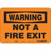 Safety Sign 7 in x 10 in Aluminum