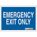 Safety Sign 7 in x 10 in Polyethylene