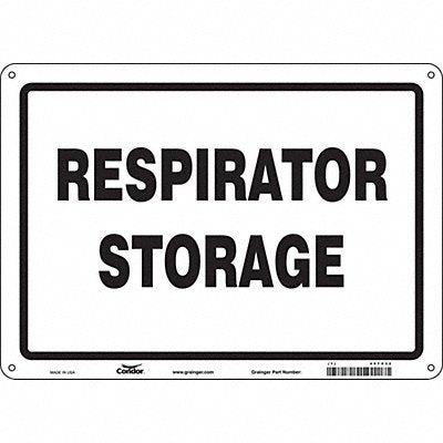 Safety Sign 10 in x 14 in Vinyl