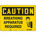 Safety Sign 10 inx14 in Polyethylene