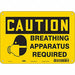 Safety Sign 7 in x 10 in Aluminum