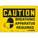 Safety Sign 10 inx14 in Polyethylene
