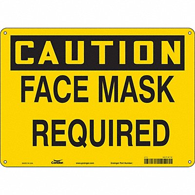 K0486 Safety Sign 10 in x 14 in Polyethylene