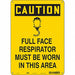 Safety Sign 14 in x 10 in Aluminum