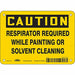 Safety Sign 5 in x 7 in Vinyl