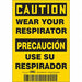 Safety Sign 5in x 3.5in Vinyl PK5