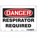 Safety Sign 7 inx10 in Polyethylene