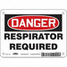 Safety Sign 5 in x 7 in Vinyl
