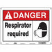 Safety Sign 10 inx14 in Aluminum