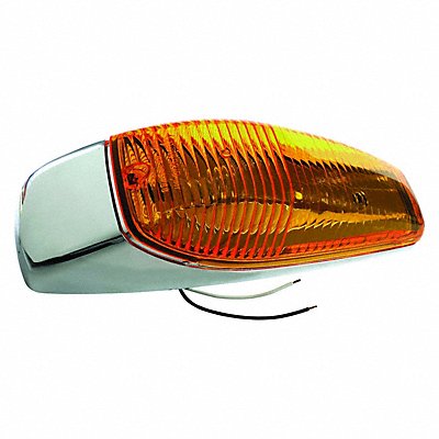 Cab Marker Lamp FMVSS P2 P3 PC Oval