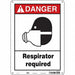 Safety Sign 14 in x 10 in Vinyl