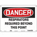Safety Sign 10 in x 14 in Vinyl