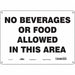 Safety Sign 10 in x 14 in Aluminum