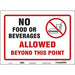J9848 Safety Sign 10 in x 14 in Vinyl