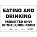 J9849 Safety Sign 10 in x 14 in Vinyl