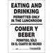 Safety Sign 10 in x 7 in Vinyl