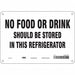Safety Sign 7 in x 10 in Aluminum