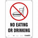 Safety Sign 14 in x 10 in Aluminum