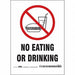 Safety Sign 7 in x 5 in Vinyl