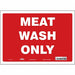 Safety Sign 10 in x 14 in Vinyl