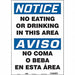 Safety Sign 20 in x 14 in Vinyl