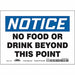 Safety Sign 5 in x 7 in Vinyl