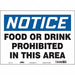 Safety Sign 10 in x 14 in Vinyl