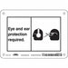 Safety Sign 5 in x 7 in Polyethylene