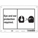 Safety Sign 7 in x 10 in Polyethylene