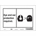Safety Sign 7 in x 10 in Vinyl