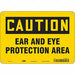 Safety Sign 7 in x 10 in Polyethylene