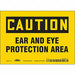 Safety Sign 5 in x 7 in Vinyl